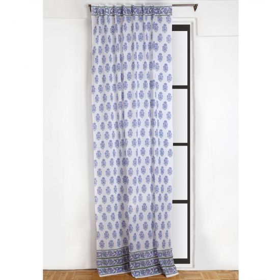 Riya Curtain - Lavender/Blue